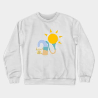 Cochlear Implant - Island Girl Design Crewneck Sweatshirt